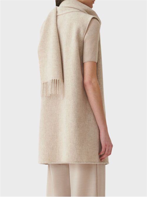 Wool Vest with Matching Scarf FABIANA FILIPPI | SAD216A908M5380164